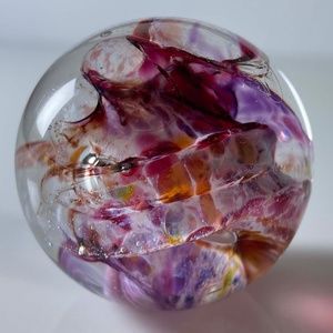 Round glass paperweight | 1.75"